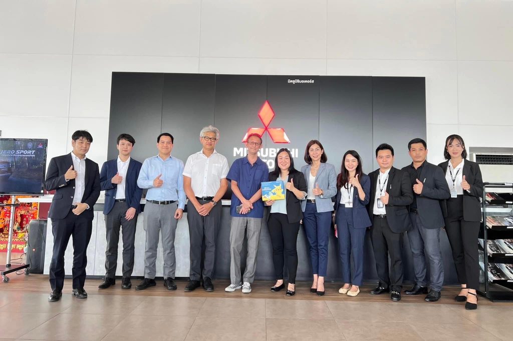 Mitsubishi Executives Visit Able Motors’ Mitsubishi Ladkrabang – Kingkaew Showroom
